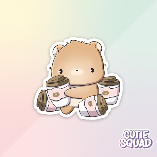 Bear-ista | Stickers