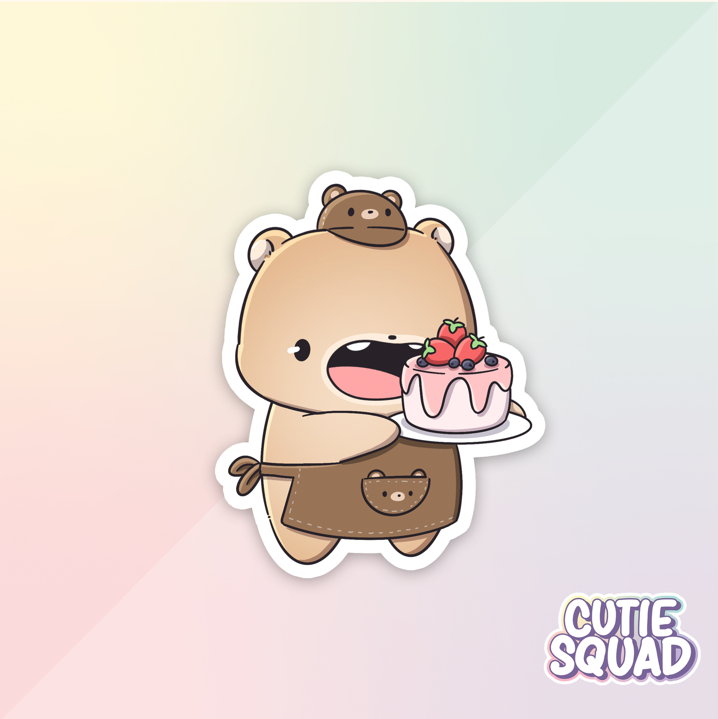 Bear-ista | Stickers