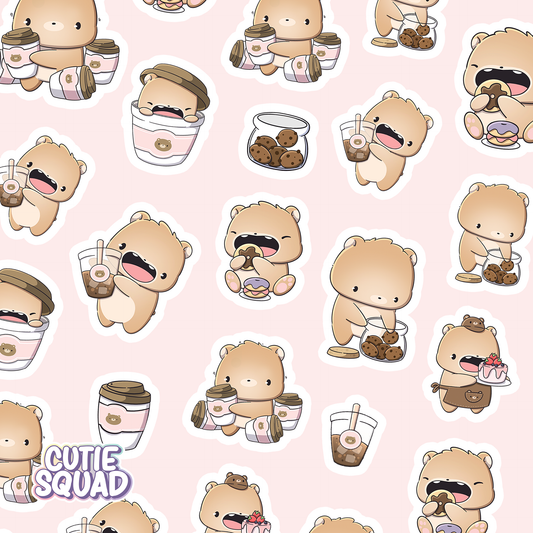 Bear-ista | Sticker Sheet