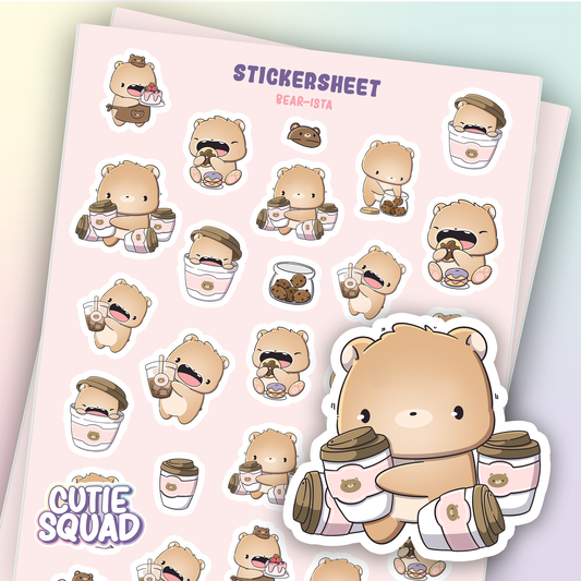 Bear-ista | Sticker Sheet