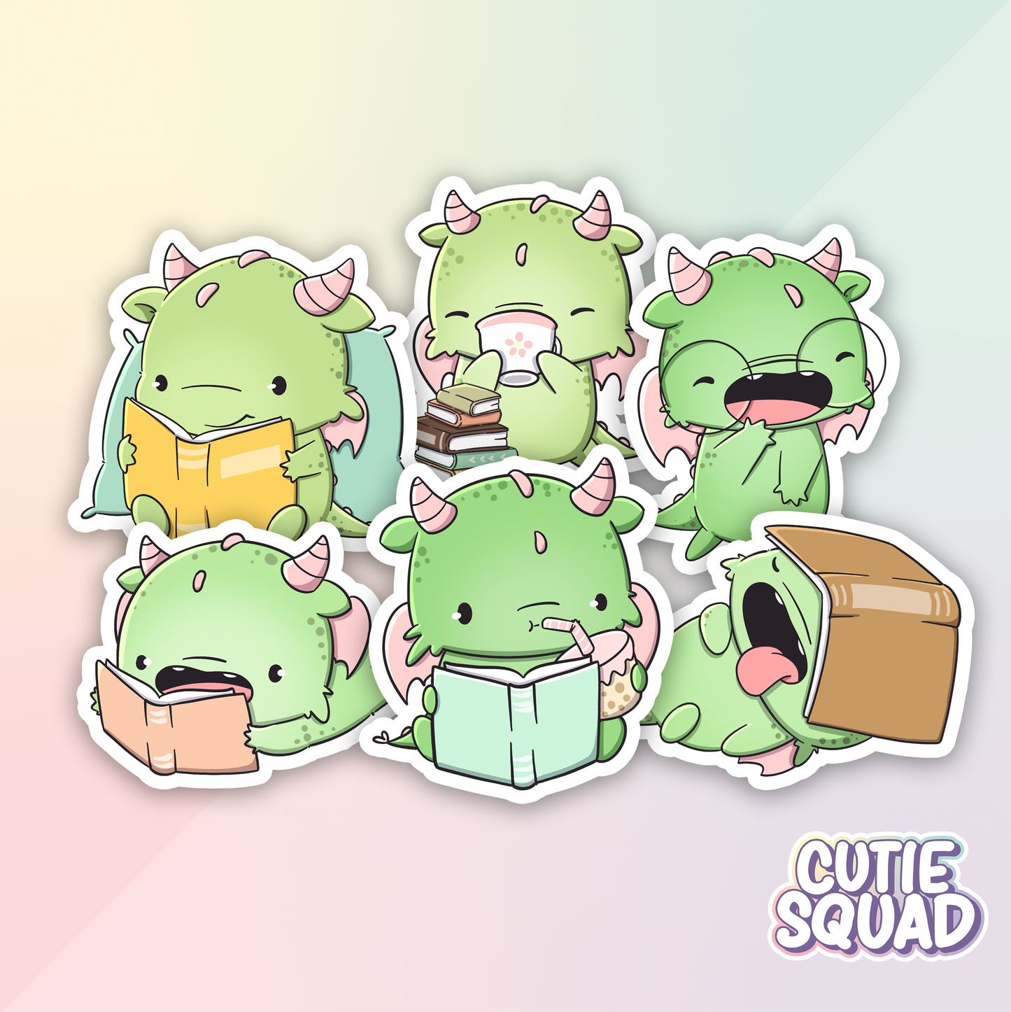 Bookdragons pt2 | Stickers