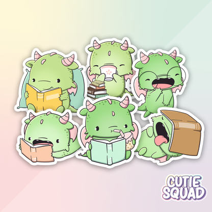 Bookdragons pt2 | Stickers | Sale