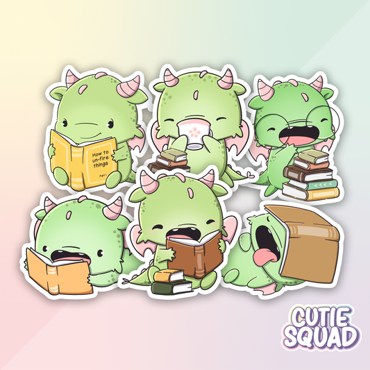 Bookdragons pt2 | Stickers