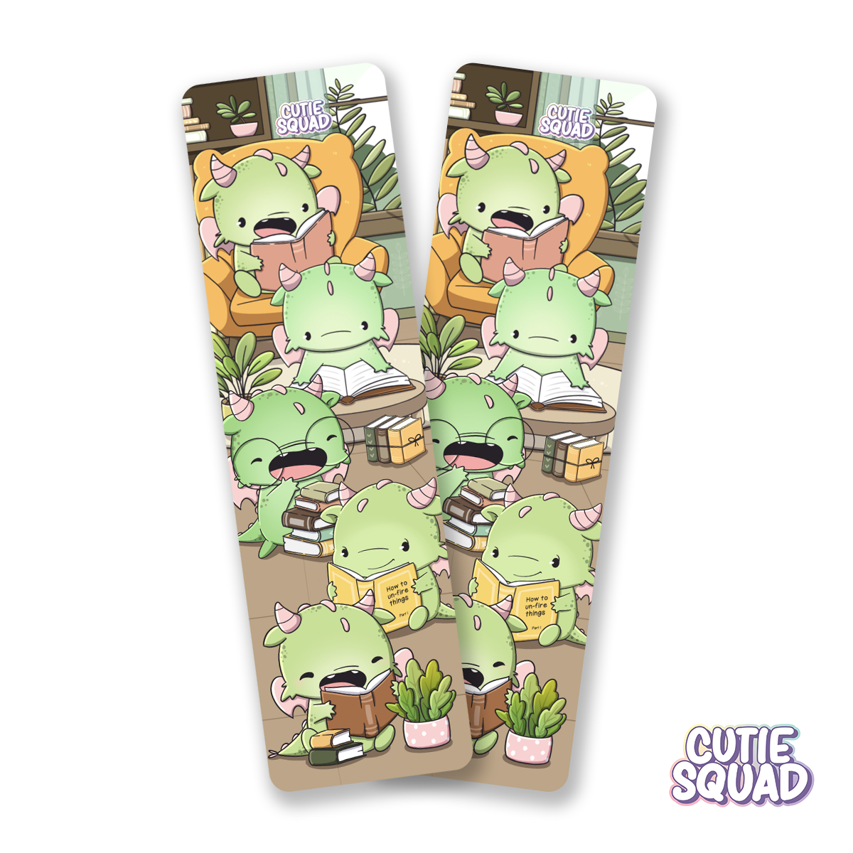 Books & Dragons pt.3 – Cute Dragon Bookmark | Fantasy Book Lover Gift