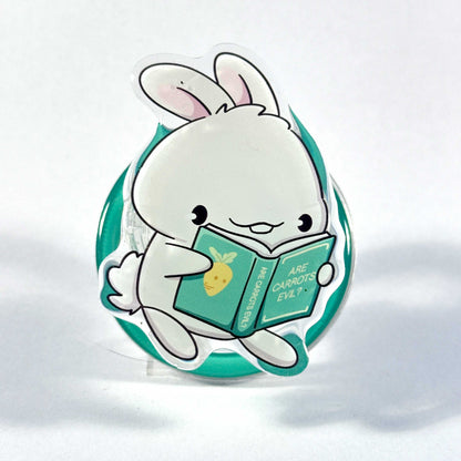 Bookworm Bunny Phone Grip | Magsafe