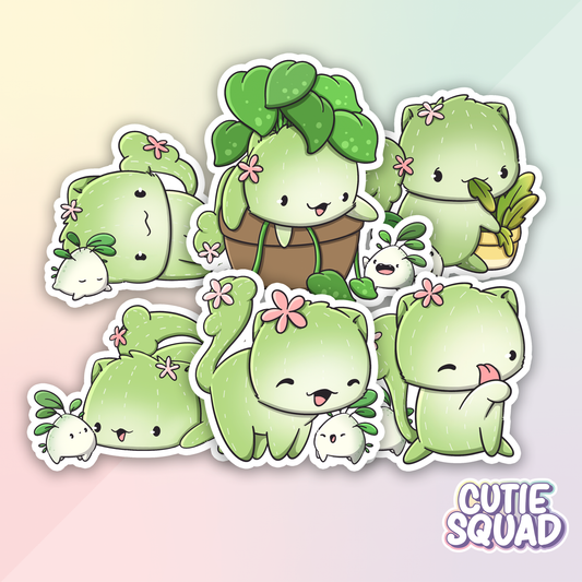 Cactus Cats | Stickers
