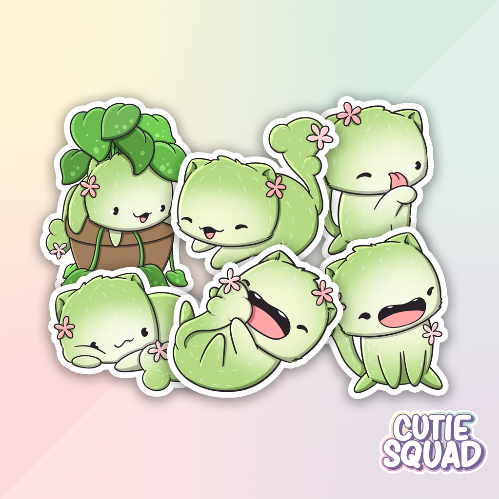 Cactus Cats | Stickers