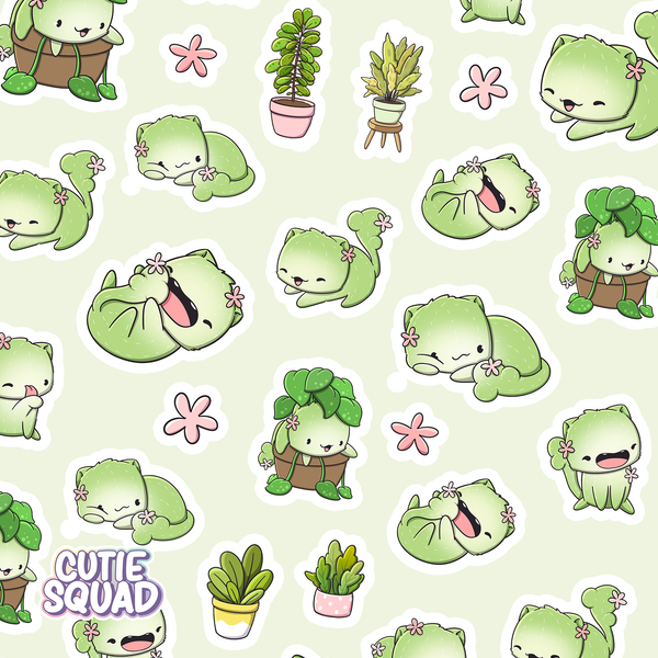 Cactus Cats | Sticker Sheet