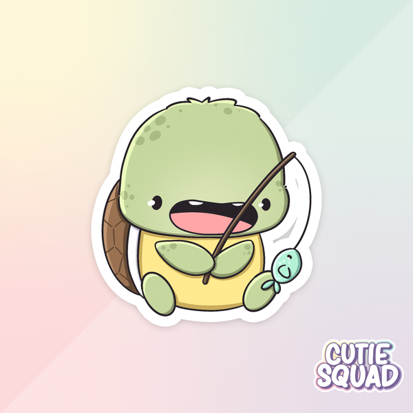 Camping Turtles | Stickers