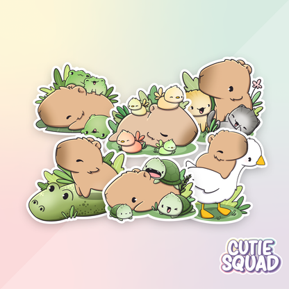 Capy & Friends | Stickers