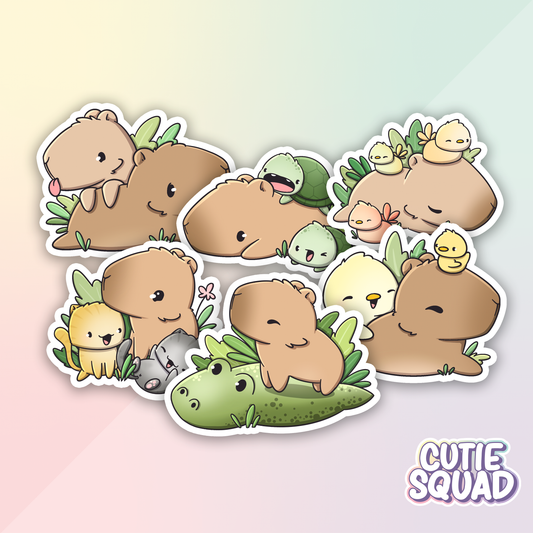 Capy & Friends | Stickers | Sale