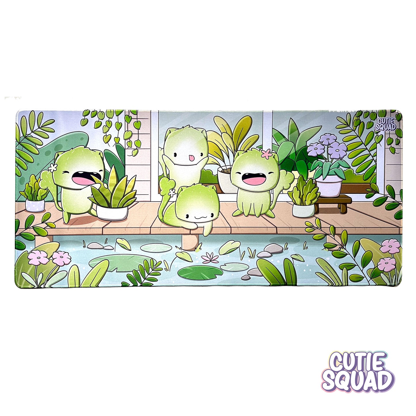 Cactus Cats | Deskmat