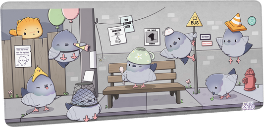 Capybaras Kawaii Deskmat 90x40 cm
