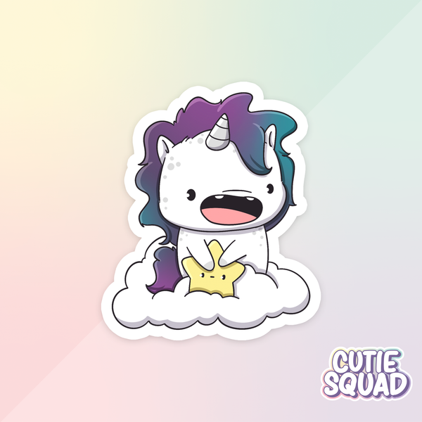 Cloudy Unicorns | Stickers