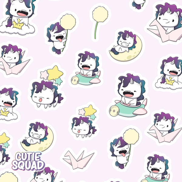 Cloudy Unicorns | Sticker Sheet