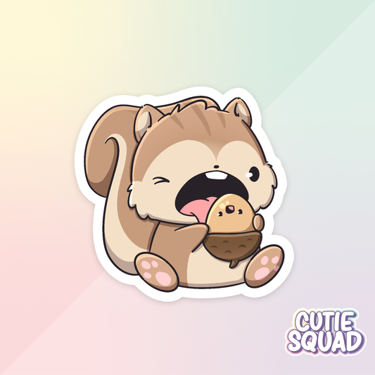 Squirrels Cozy Nut Club | Stickers