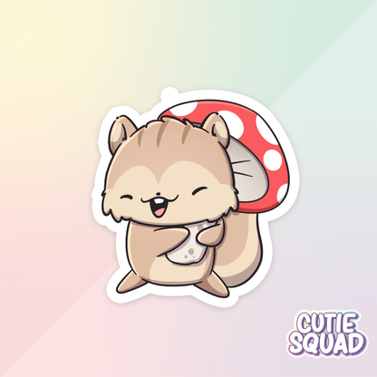 Squirrels Cozy Nut Club | Stickers