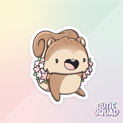 Squirrels Cozy Nut Club | Stickers