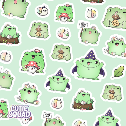 Cult Frogs | Sticker Sheet