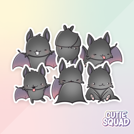 Kawaii Bats | Stickers