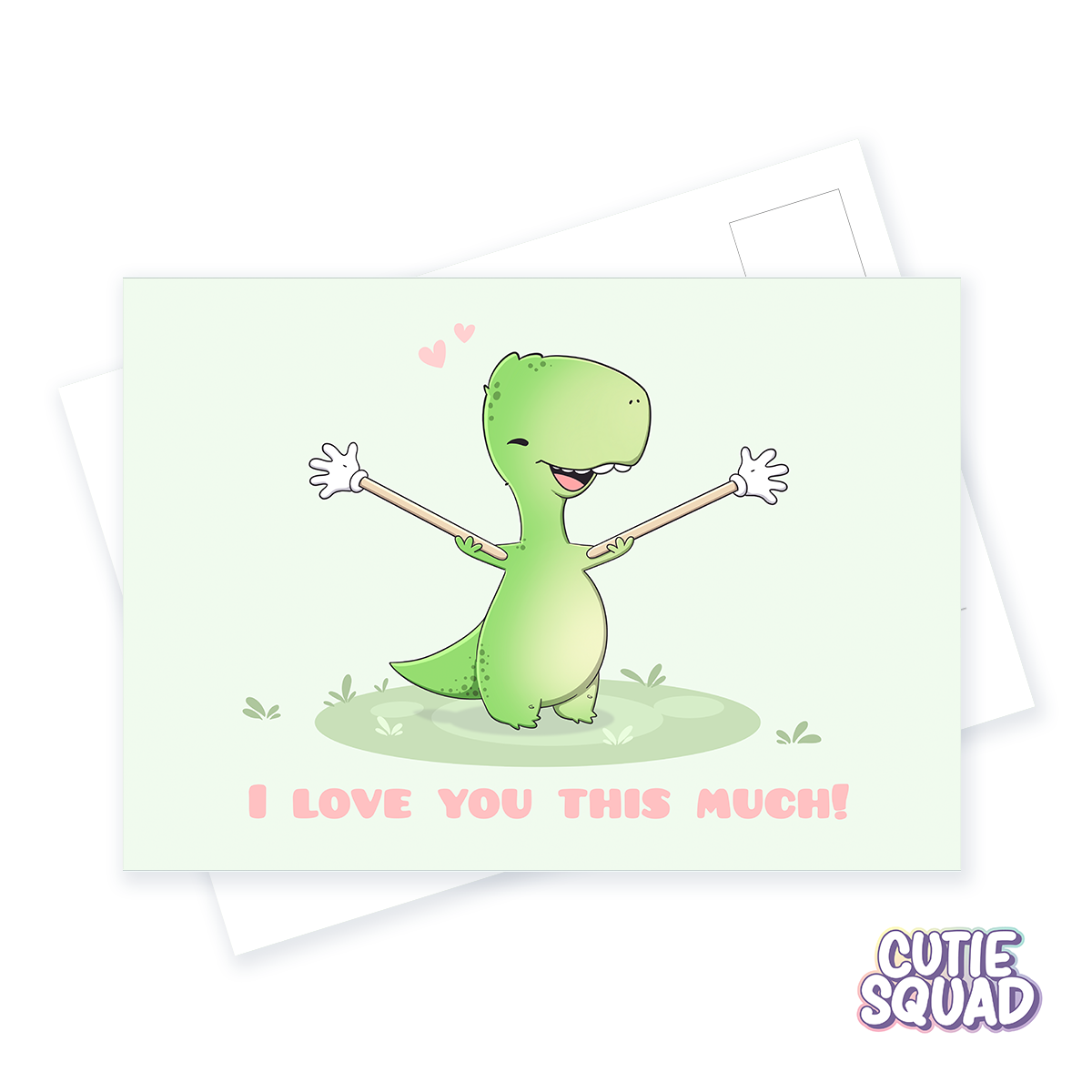 I love you this much | Postcard
