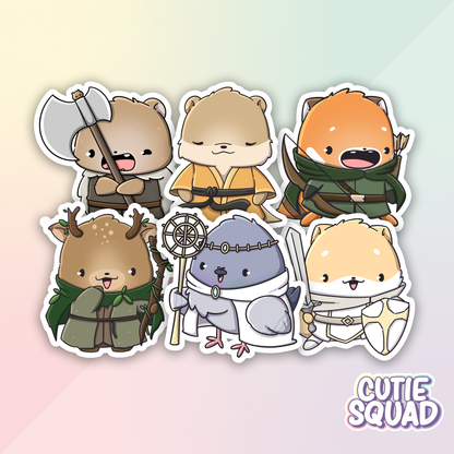 DND Classes | Stickers | Sale