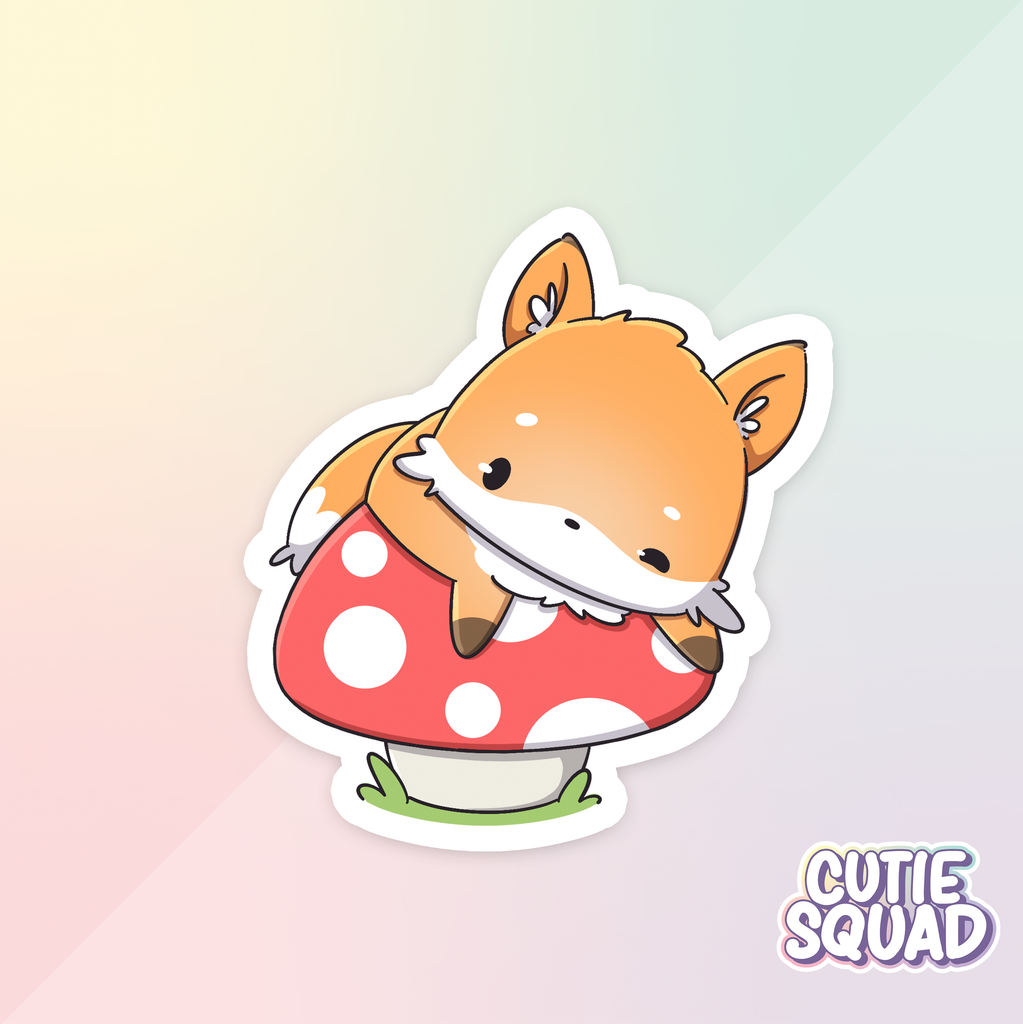 Fall Foxes | Stickers