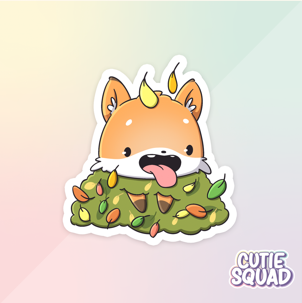 Fall Foxes | Stickers