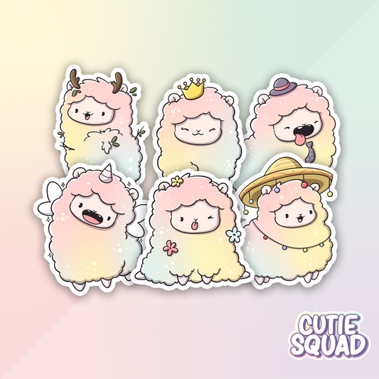 Fancy Llamas | Stickers