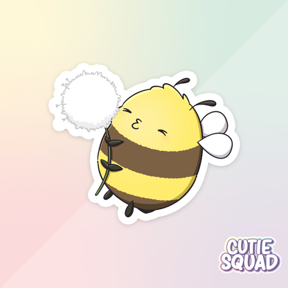 Flowery Bees | Stickers