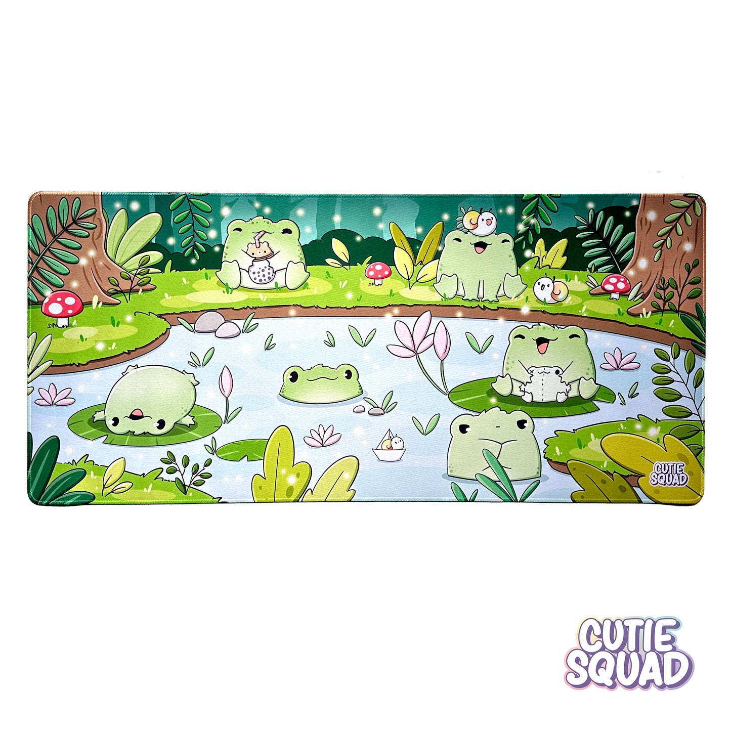 Frogs | Deskmat