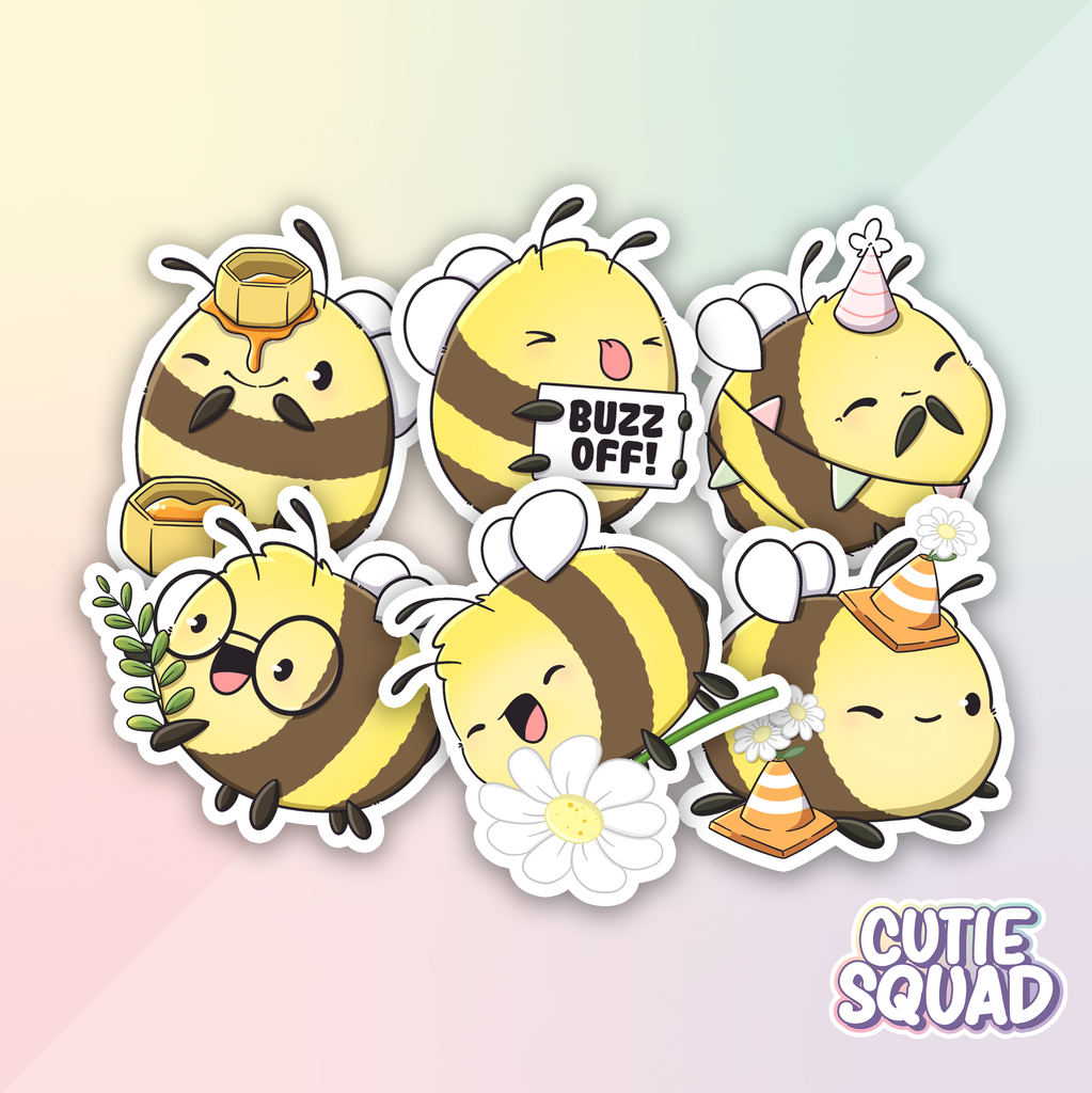 Funny Bees | Stickers