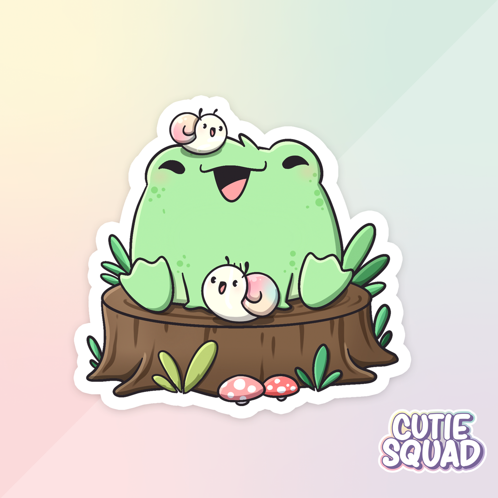 Garden Frogs | Stickers