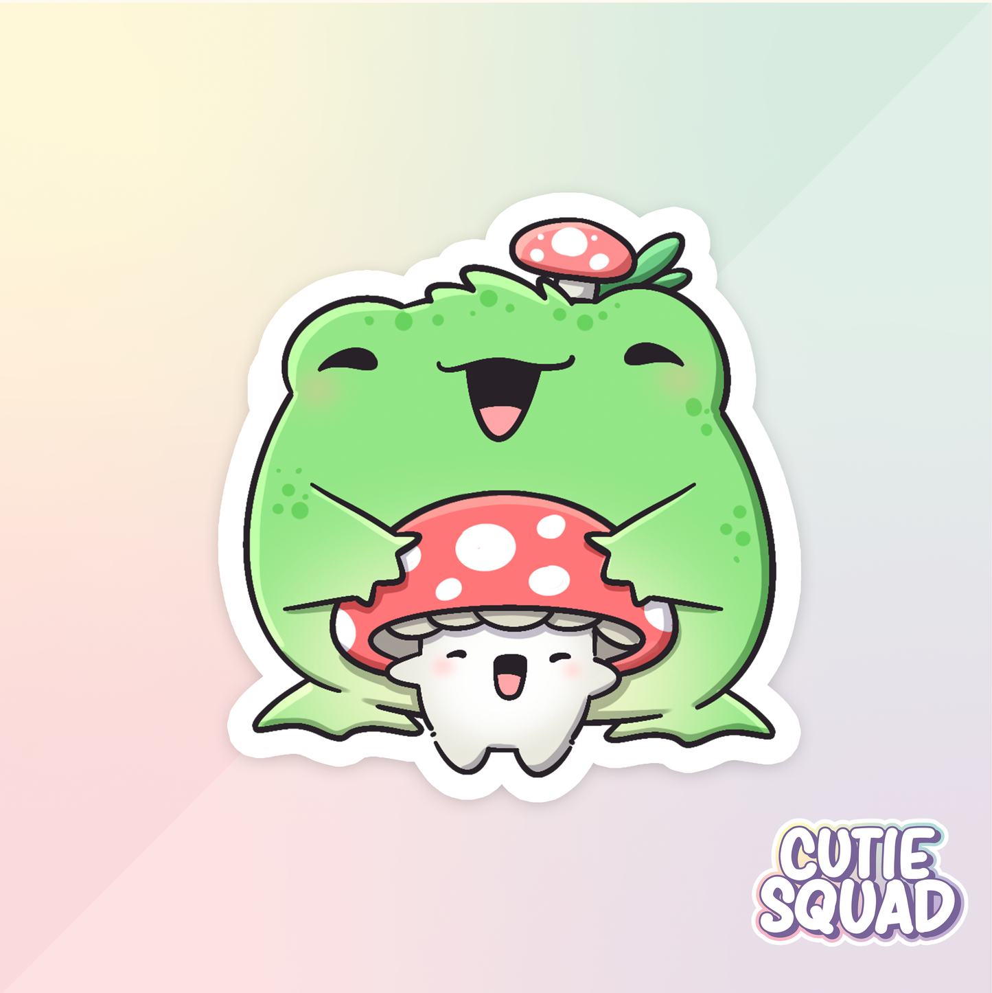 Garden Frogs | Stickers