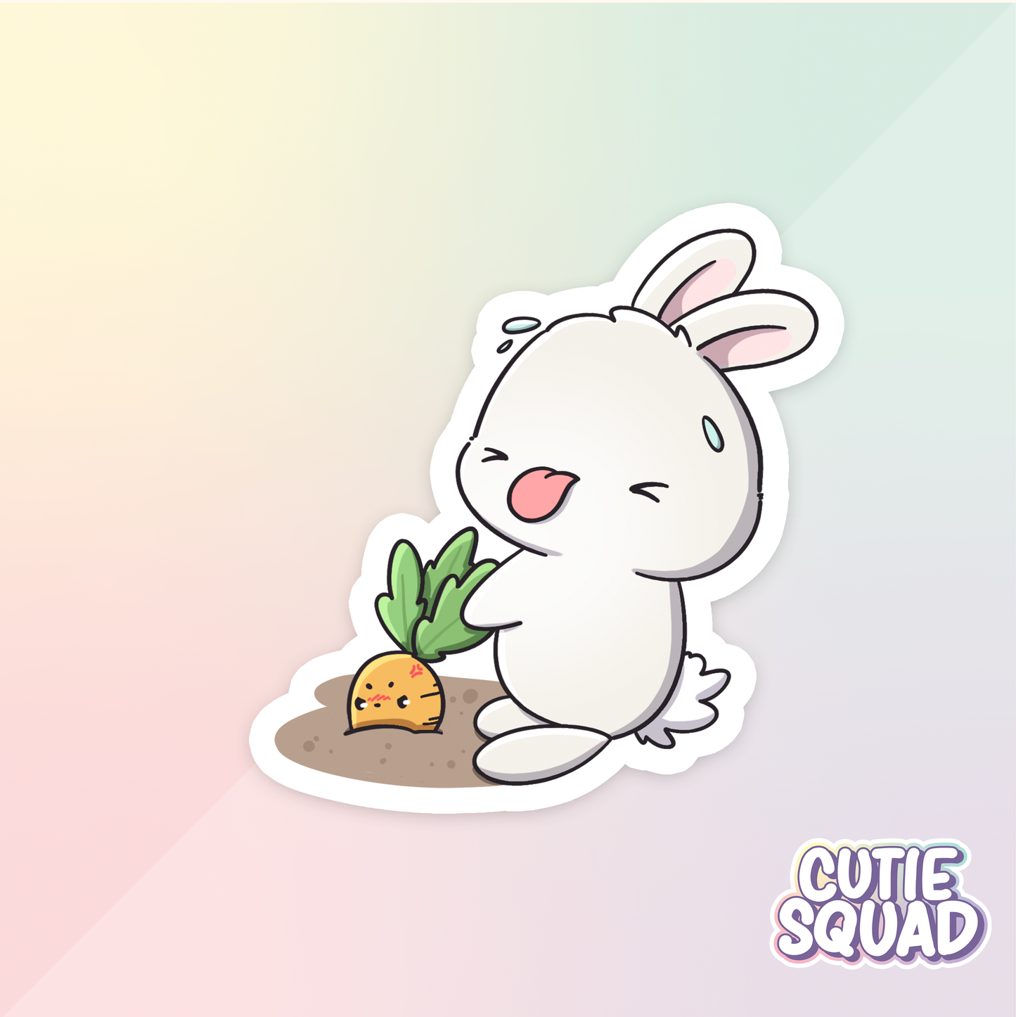 Gardening Bunnies | Stickers
