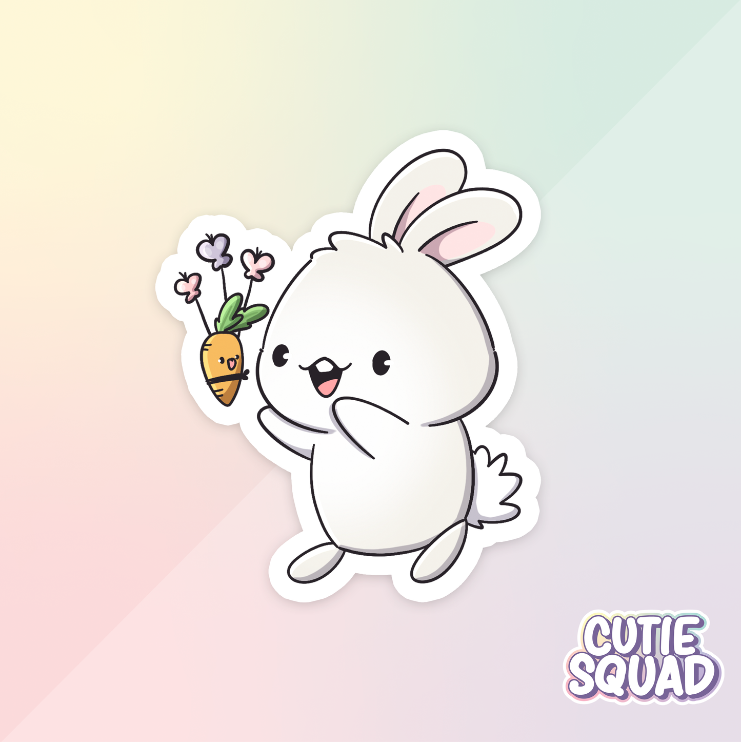 Gardening Bunnies | Stickers