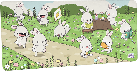 Konijn Kawaii Deskmat 90x40 cm