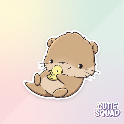 Fishy Otters | Stickers