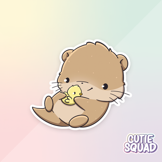 Otter Stickers | Cute Kawaii Vinyl Stickers