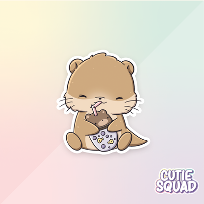 Fishy Otters | Stickers