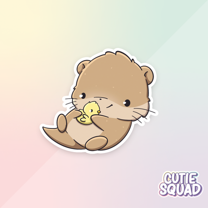 Fishy Otters | Stickers