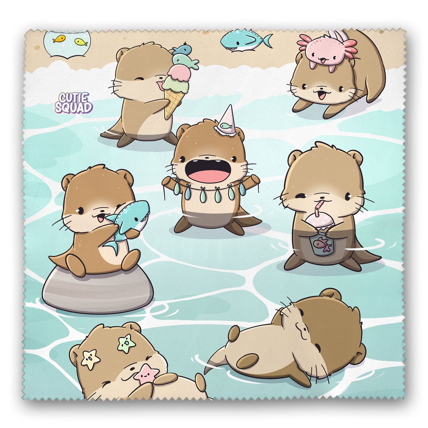 Otters | Cleaning cloth