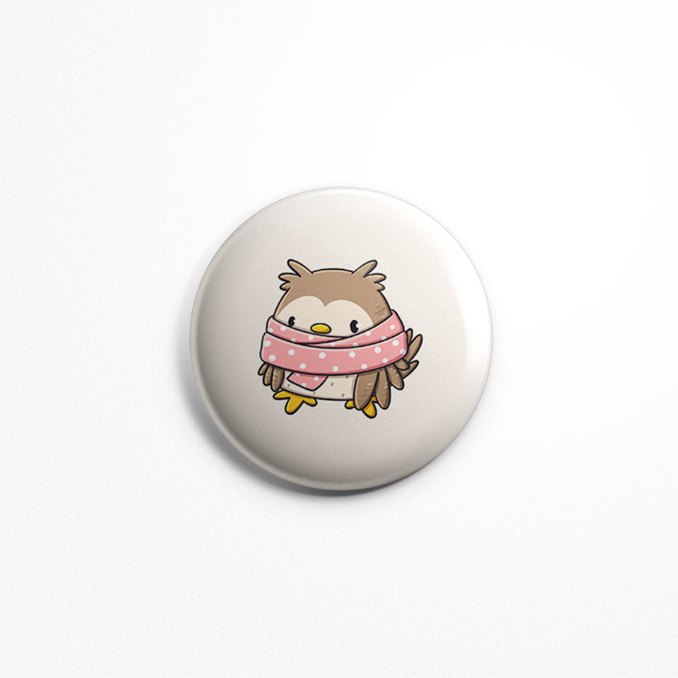 Owlbert in Fall | Buttons