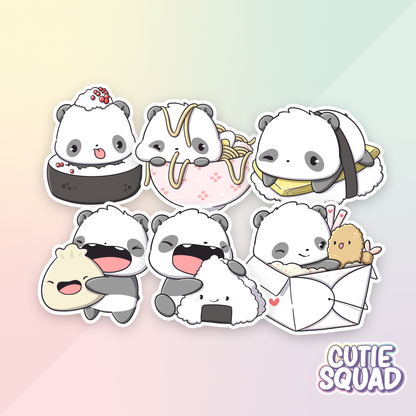Sushi Pandas | Stickers