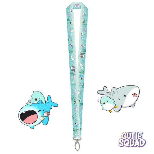 Penguins & Whale | Lanyard