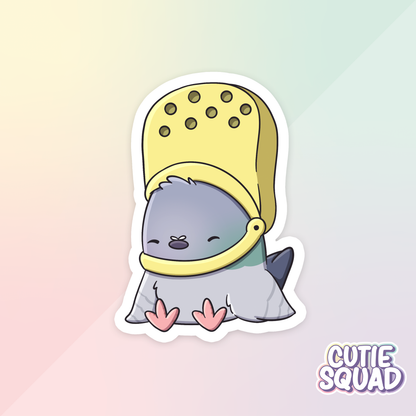 Pigeons with Hats pt.2 | Stickers
