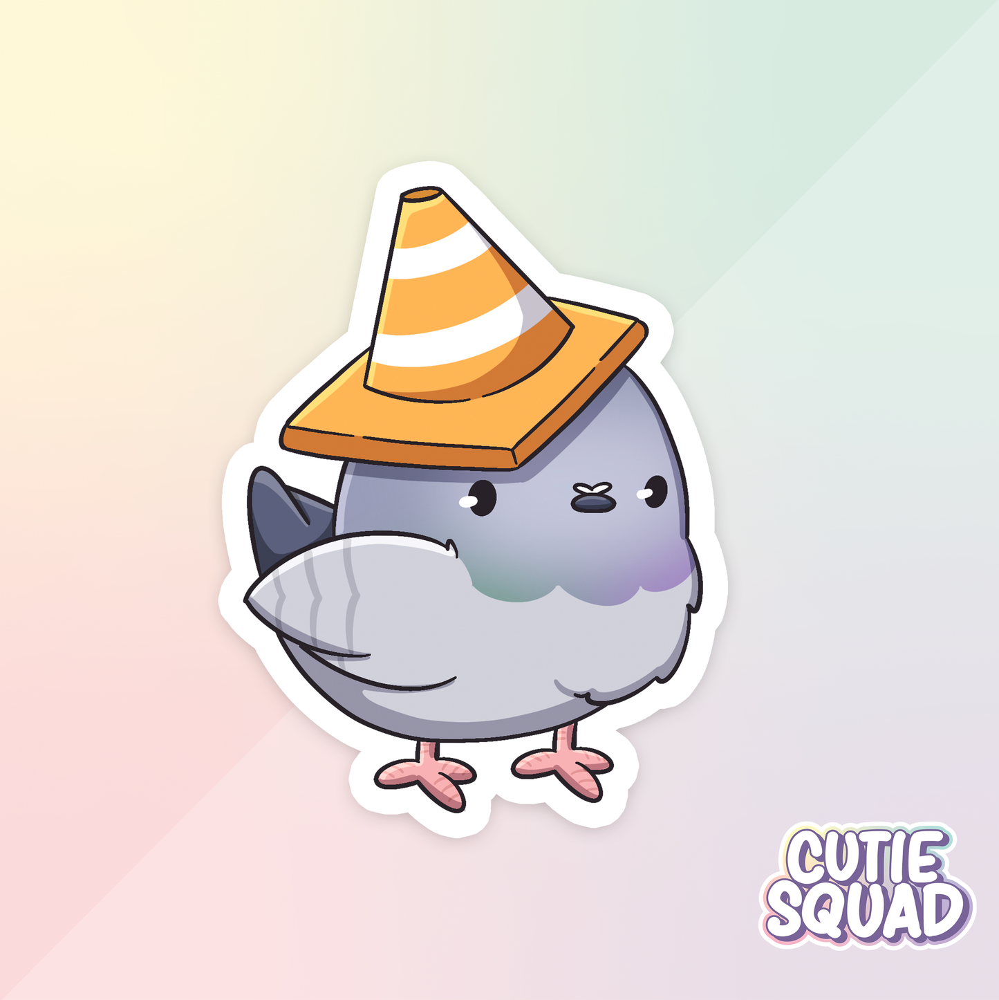 Pigeons with Hats pt.2 | Stickers