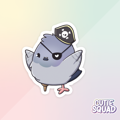 Pigeons with hats | Stickers | Sale