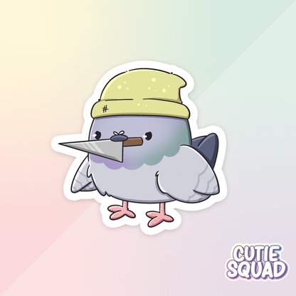 Pigeons with hats | Stickers | Sale