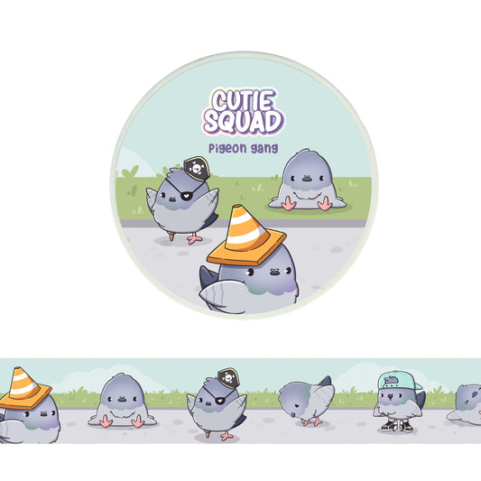 Pigeon Gang | Washi Tape 10m